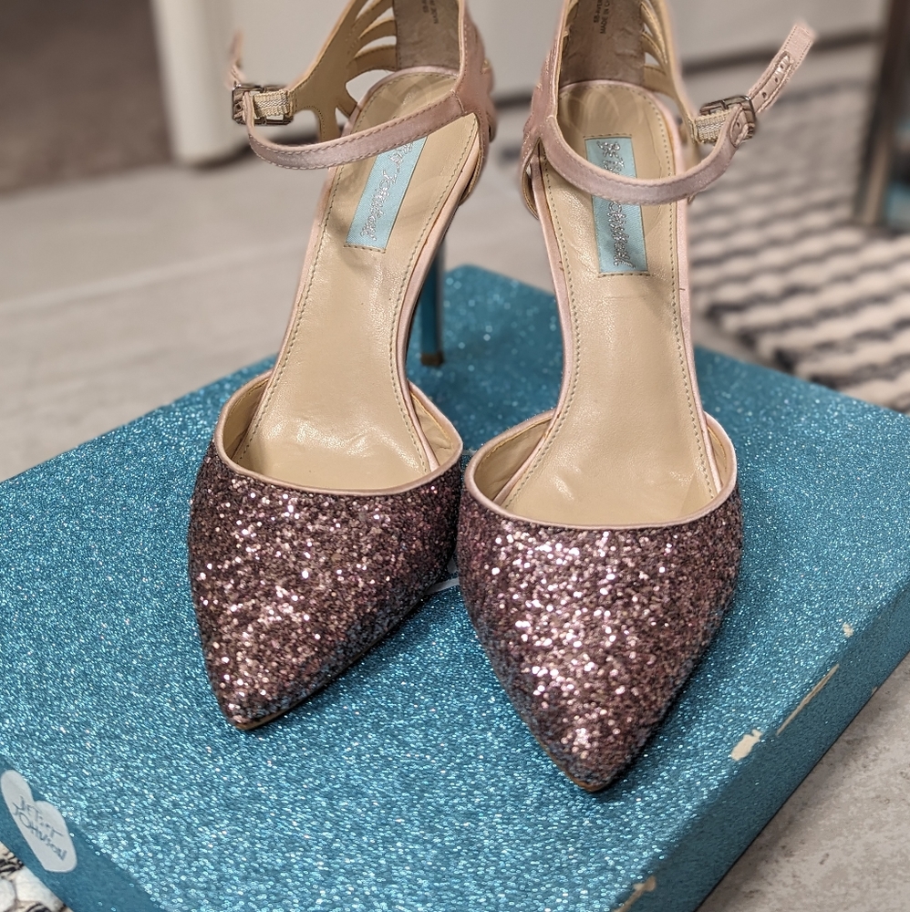 Blue by Betsey Johnson Heels